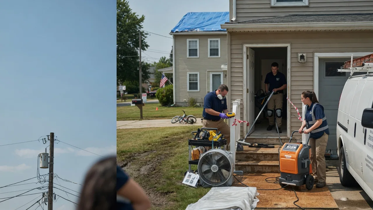Water Damage Repair in Hilliards, PA near me